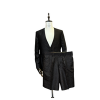 Oversized Shorts in Gambiered Gauze