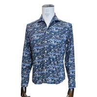 Graphic One Piece Collar Shirt