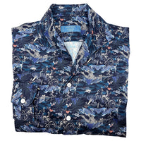 Graphic One Piece Collar Shirt