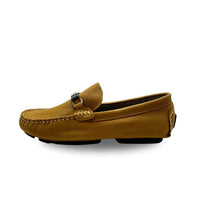 Mustard Leather Driving Shoes