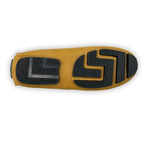 Mustard Leather Driving Shoes