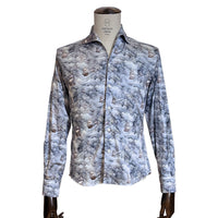 Graphic One Piece Collar Shirt