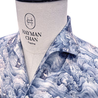 Graphic One Piece Collar Shirt