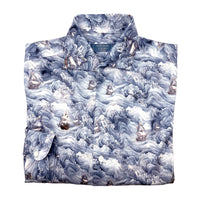 Graphic One Piece Collar Shirt