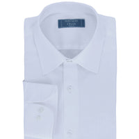 白底白條紋襯衫