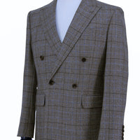 Glen 格紋粗花呢夾克