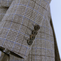 Glen 格紋粗花呢夾克