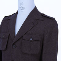 Vitale Barberis Canonico 120's Safari 夾克