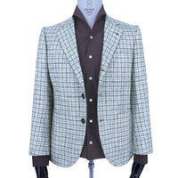 Cerruti Oxygen 真絲羊毛 (Multi Colour Houndstooth)