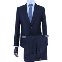 Loro Piana Super 130's Wool & Silk Herringbone Suit
