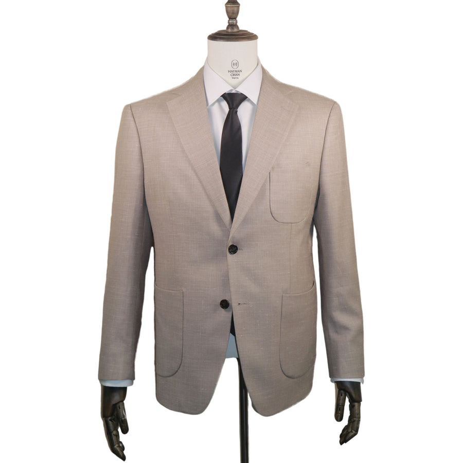 Linen Wool Patch Pocket Jacket