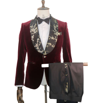 Marzoni Velvet Tuxedo Suit