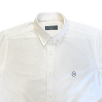 Cotton Oxford Shirt in Short Sleeves