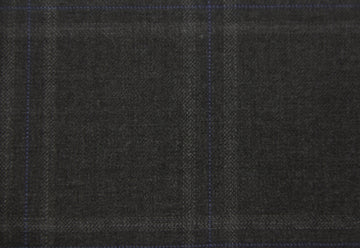 Holland & Sherry Swan Hill (Grey with Blue Check)