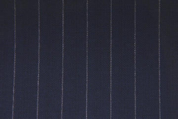 Holland & Sherry Swan Hill (Navy with Silver Stripe)