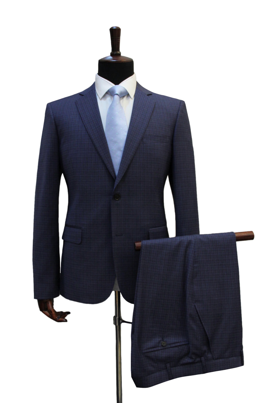 Reda 110's Mini Check Suit