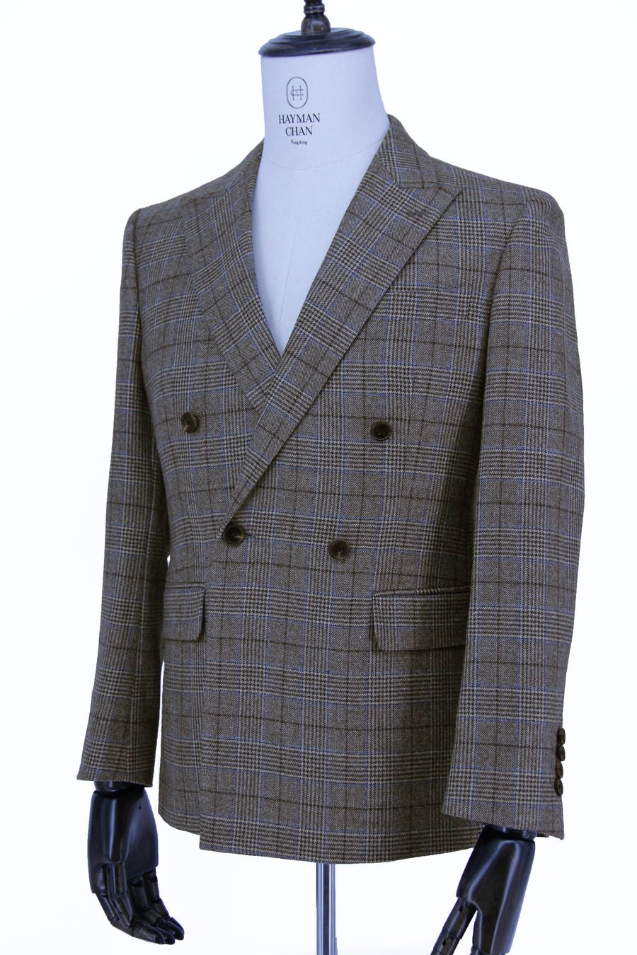 Glen Check Tweed Jacket