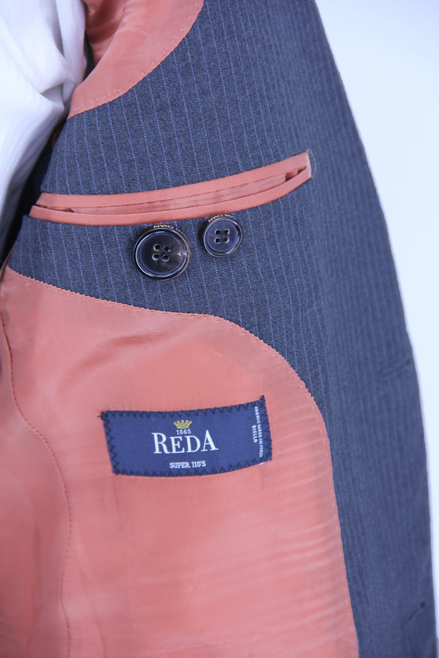 Reda 110's Pinstripe Suit