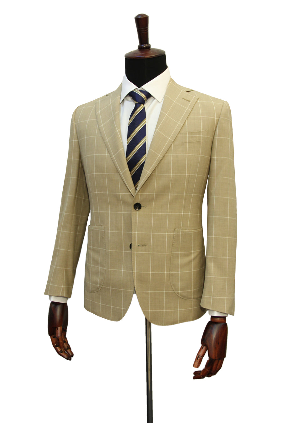 Vitale Barberis Canonico 110's Window Plaid Suit
