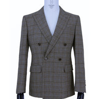 Glen Check Tweed Jacket